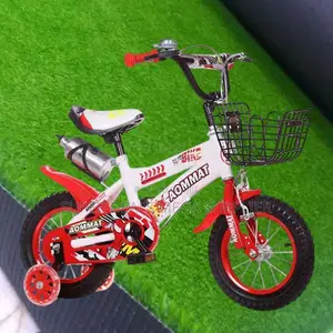 White and Red Kids Bike – 12 /14 /16 Inch With Bracket and Bottle