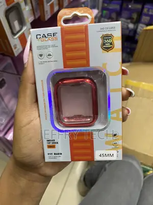 Aming Apple Watch 9 Case 45mm Series 8 Series 7 -Red