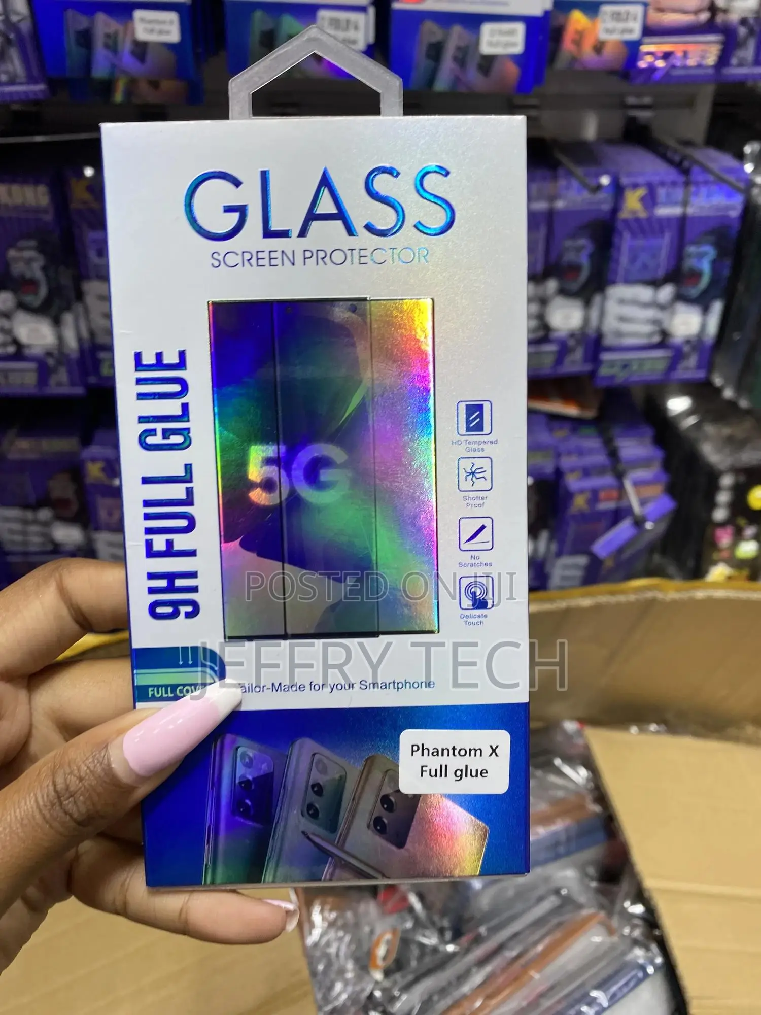 Rumpers Screen Protector for Tecno Phantom X Unbreakable