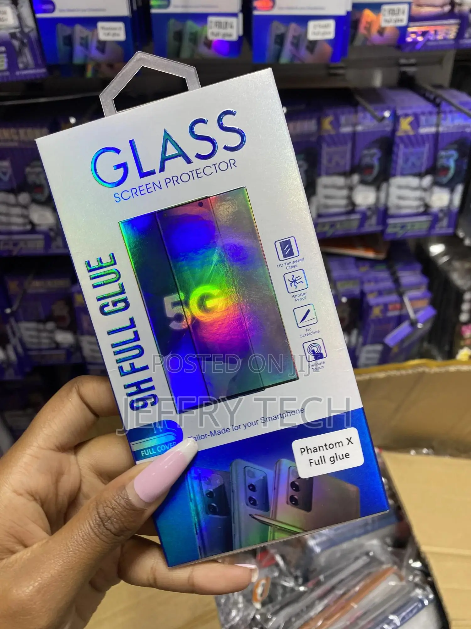 Rumpers Screen Protector for Tecno Phantom X Unbreakable