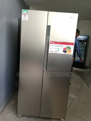 Tlac 430l Side-by-Side Fridge - No Frost Tech + Energy Saver (Grey)