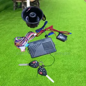Universal Car Security System With Flip Keys and Alarm Protection