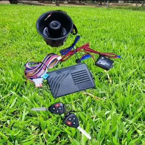 Universal Car Alarm System Kit With Flip Keys and Theft Protection