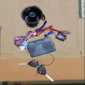 Premium Vehicle Anti-Theft Alarm System With Flip Remote Keys