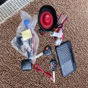 Car Burglar Alarm and Anti-Theft Security System With Flip Keys
