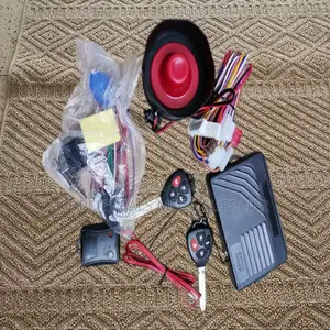 Certified Universal Vehicle Burglar Alarm Kit With Flip Key Set