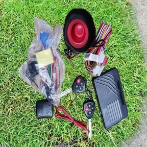 Car Security System With Flip Keys Anti-Theft and Burglar Alarm