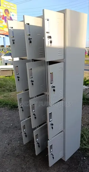 Multi-Compartment Steel Locker Cabinet
