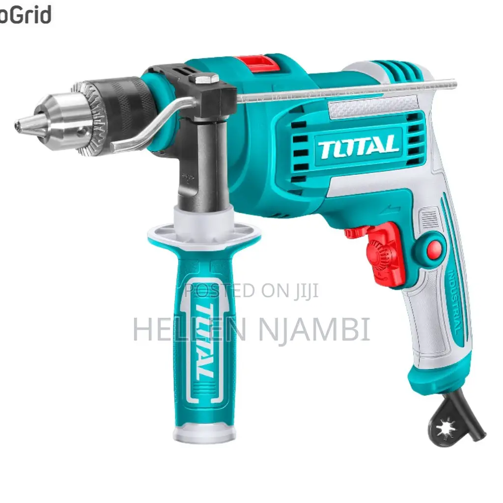 Total Corded Impact Drill 900watts 13mm