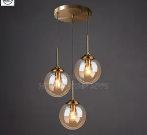 3 in 1 Glass Pendant Light
