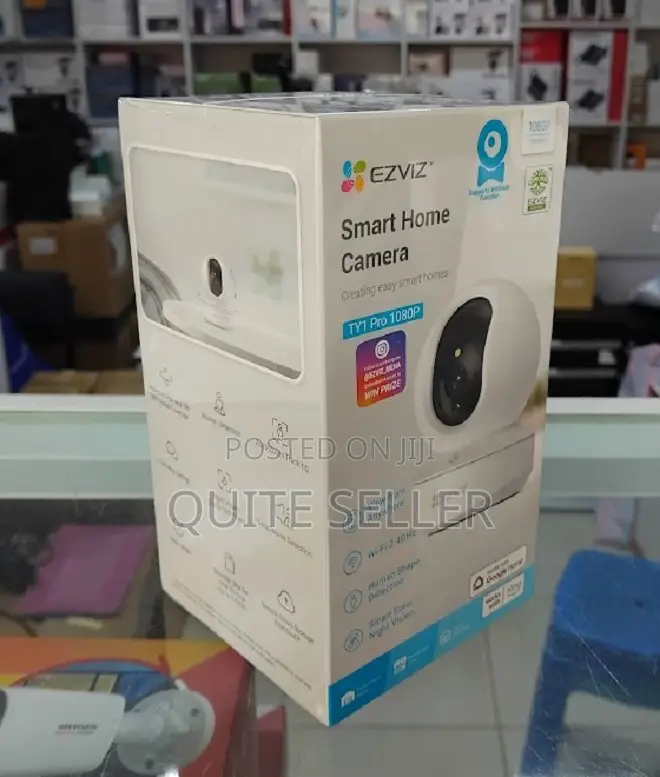Ezviz Ty1 Home Security Camera With Motorized Pan and Tilt