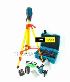 3d Cross Line Self-Leveling Laser Level Meter With Tripod St