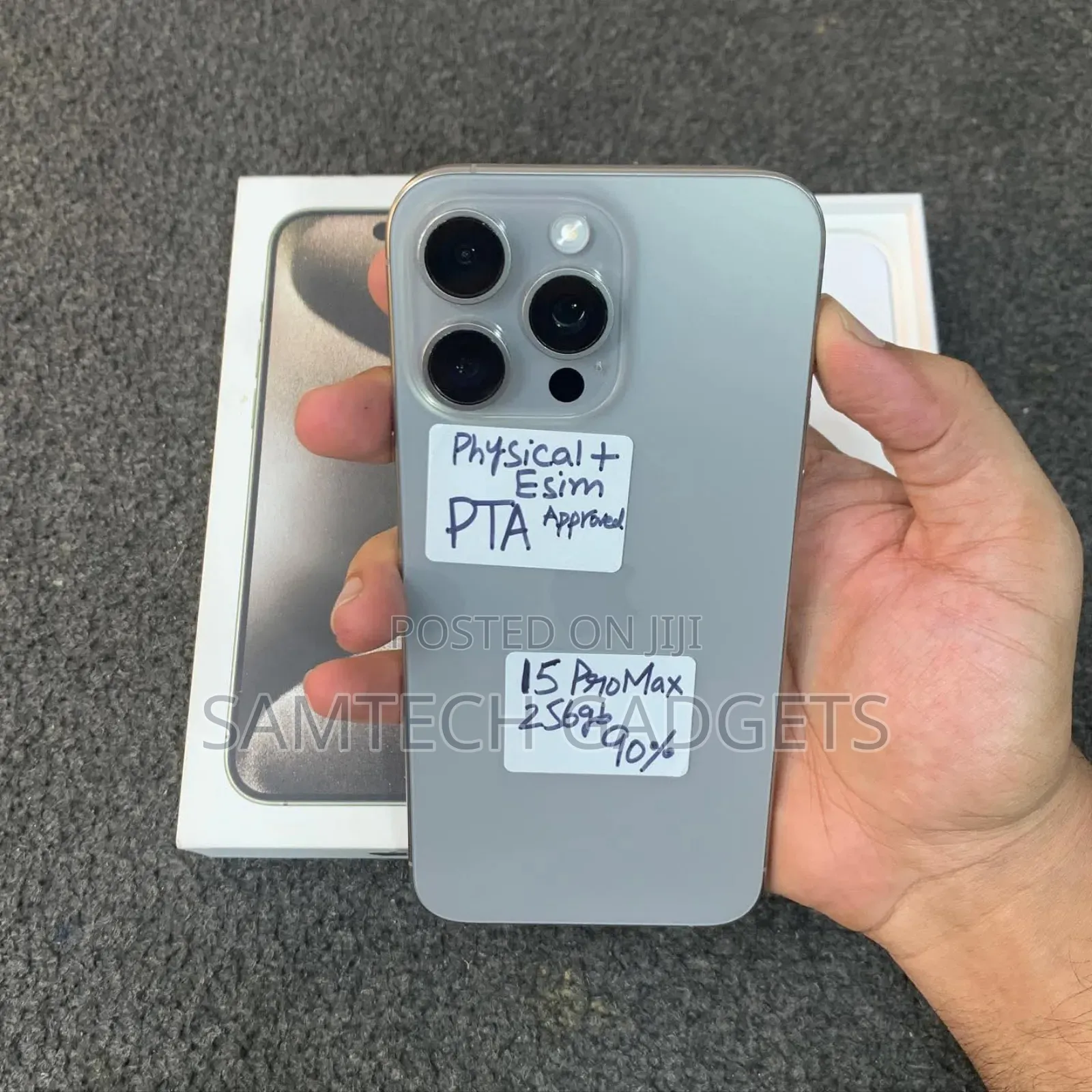 Apple iPhone 15 Pro Max 256 GB Silver