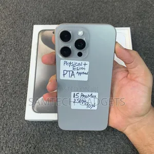 Apple iPhone 15 Pro Max 256 GB Silver