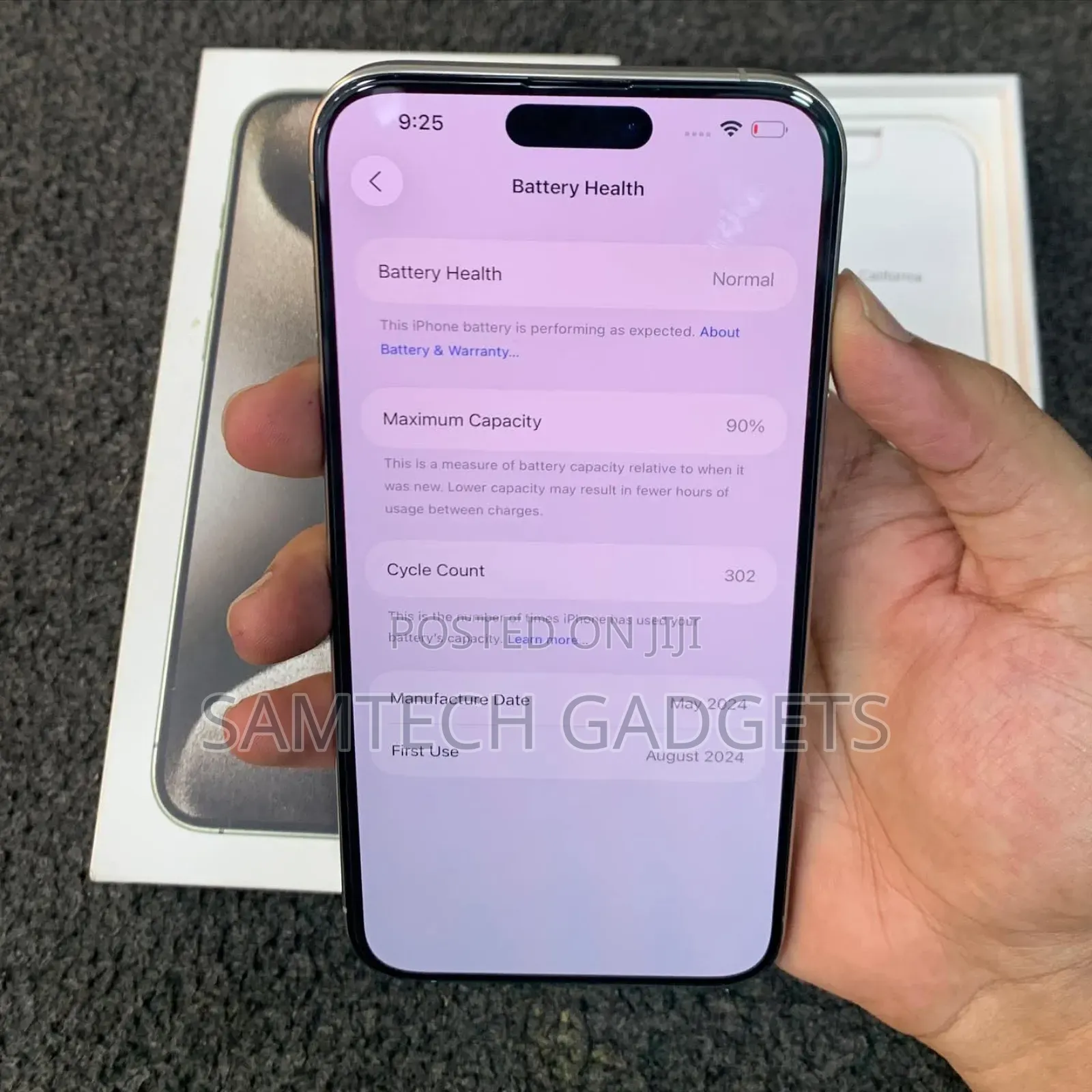 Apple iPhone 15 Pro Max 256 GB Silver