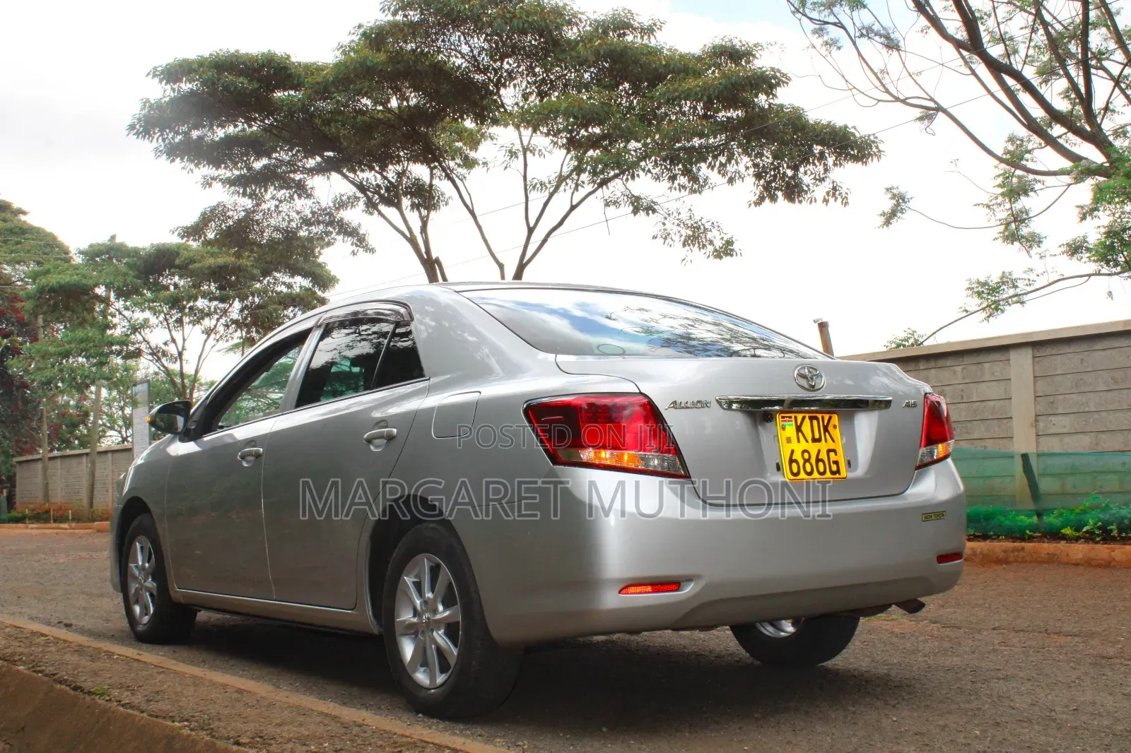 Toyota Allion 2017 Silver