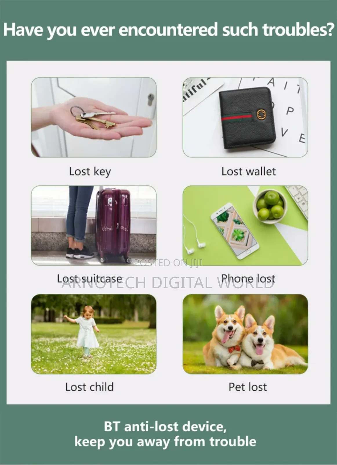 Multifunction Smart GPS Key Tracker Pet Locator