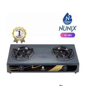 Nunix Stainless 2 Burner Cooker