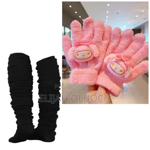Winter Warm Set With Leg Warmer and Gloves
