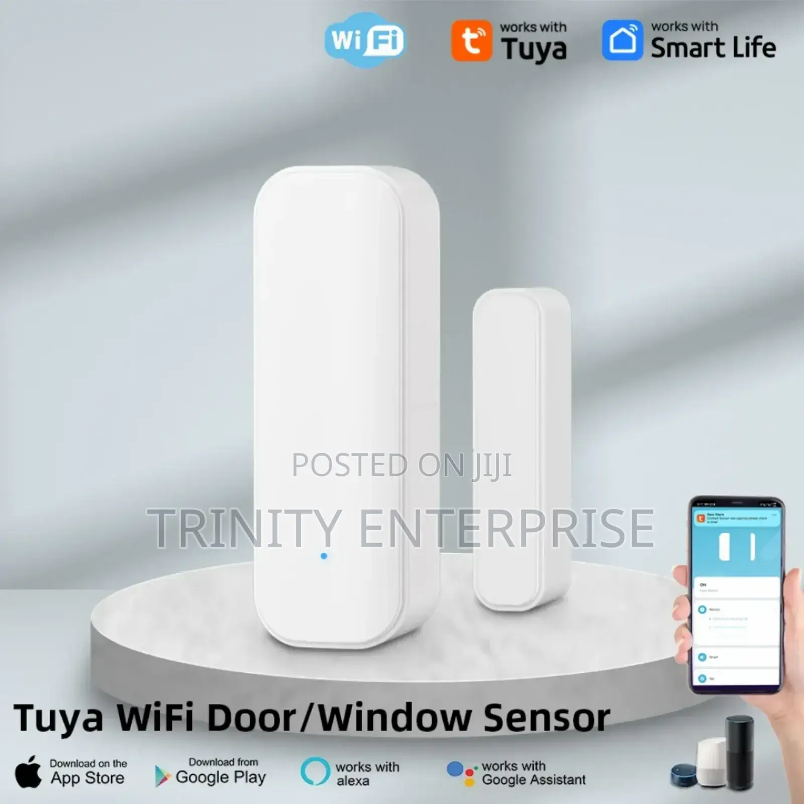 Tuya Smart Wifi Door Sensor Smart Home Open Close Detectornotification