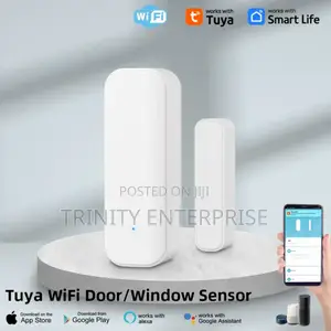 Tuya Smart Wifi Door Sensor Smart Home Open Close Detectornotification