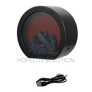 European Fireplace Lamp