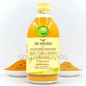Raw Organic Unfiltered Honey Turmeric Apple Cider Vinegar 500ml