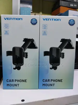 Vention Auto-Clamping Car Phone Mount With Duckbill Clip