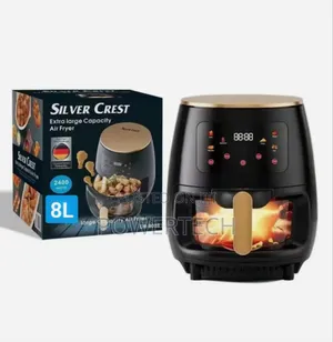 *Glass Oven Silver Crest Air Fryer