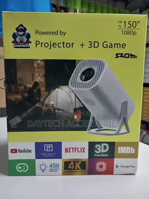 S40 Max Gaming Projector – Android 11, 1080p Full Hd