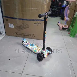 Scooter Foldable Adjuastable Scooters With Music Lights