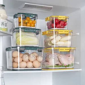 *3pcs \ Set Stackable Multipurpose Food Storage Containers Organizers