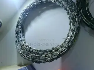Galvanized Concertina Razor Wire 10m Coil