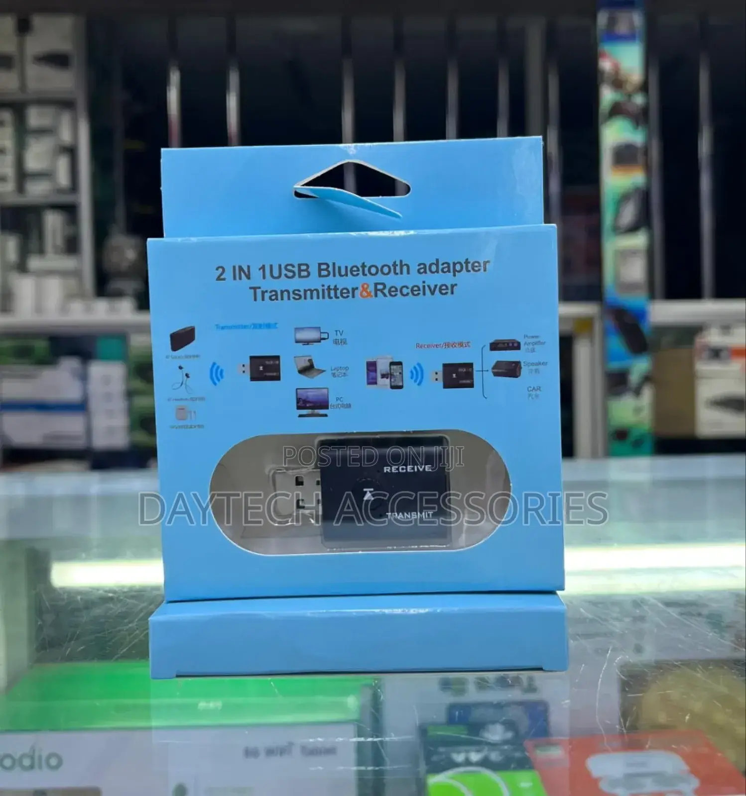 2 In1 Usb Wireless Bluetooth Adapter 5.0 Transmitter Adapter.