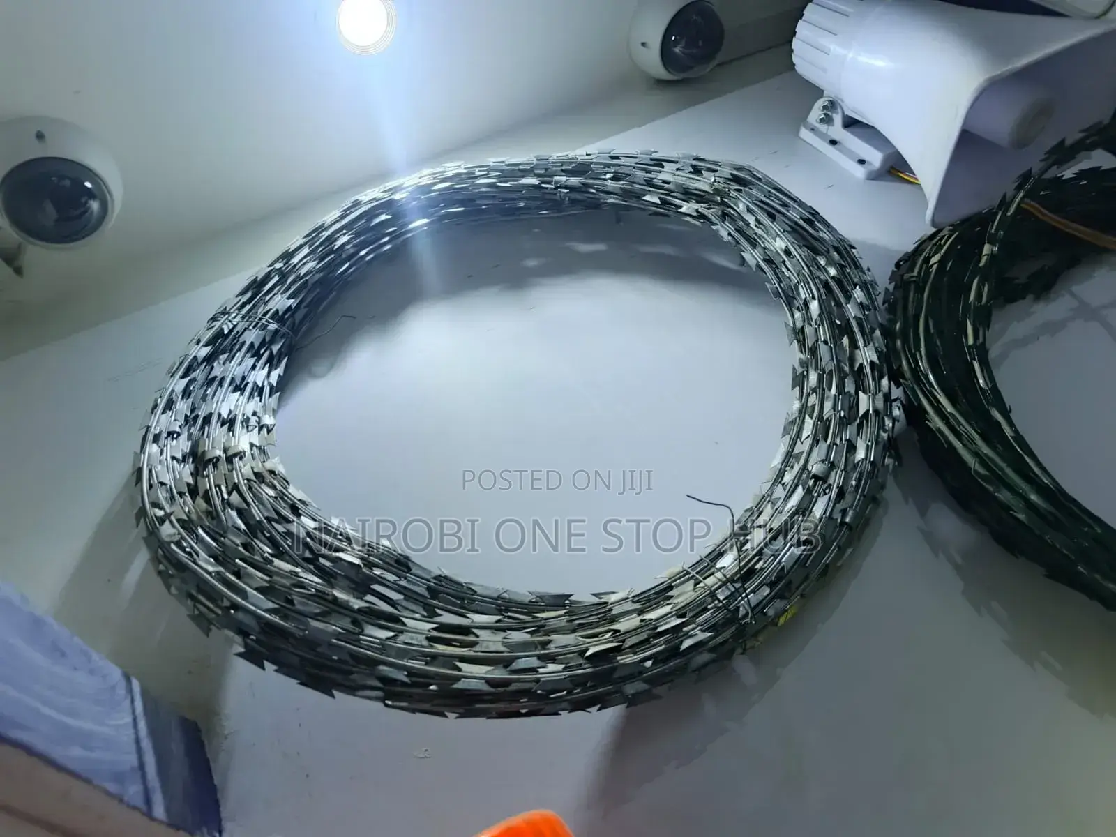 Galvanized Steel Razor Wire Rust Resistant