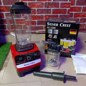Heavy Duty Silvercrest 4500 Watts Double Jug 2 in 1 Electric Blender