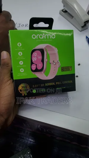 Oraimo Watch 5 Lite 2.01" Hd Ip68 Smart Watch