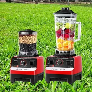 Double Jug Silvercrest 4500w 2 in 1 Heavy Duty Electric Blender