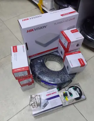 Incredible Eight 8 Hikvision 1080p Full Hd CCTV Cameras