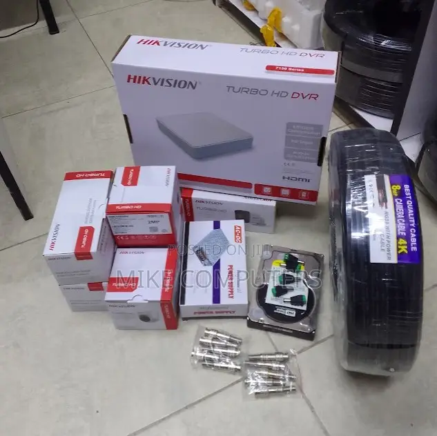 Hikvision Hikvision 8 Camera Complete CCTV Plus 1tb Hard Dis