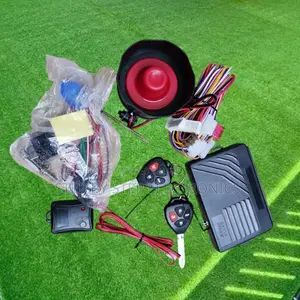 All Vehicles Car Alarm Security System Kit With Flip Remote Keys