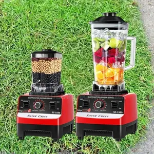 Heavy Duty Commercial Electric Blender Double Jug 2 in 1 for Home Use