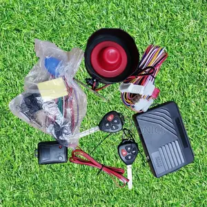 Universal Car Security System With Flip Keys and Alarm Protection