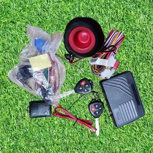 Certified Anti-Theft Vehicle Alarm System Kit With Flip Key Fobs