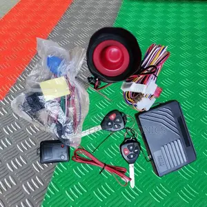 Universal Car Alarm System Kit With Flip Keys and Theft Protection