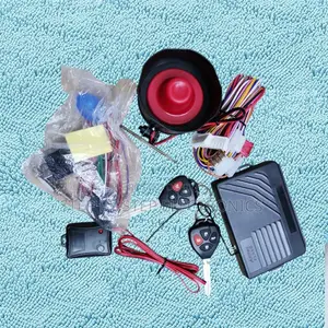 Certified Universal Car Security Kit With Flip Keys and Siren Alarm