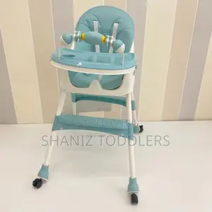 Baby Feeding Chair With Safety Harness Detachable Tray