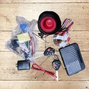 All Vehicles Burglar Car Alarm Protection Kit With Remote Flip Keys