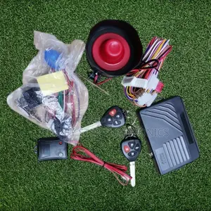 Car Burglar Alarm and Anti-Theft Security System With Flip Keys