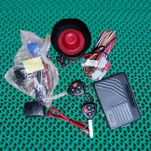 Universal Car Burglar Alarm Kit Anti-Theft Protection With Flip Keys